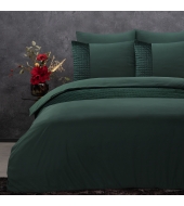 Luksuslik "Velvet Band Green" 200x220/ 3 osaline, pehmest mikrofiibrist